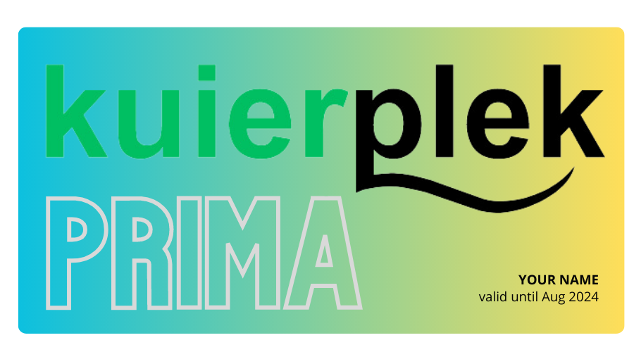 PRIMA 12 maande lidmaatskap